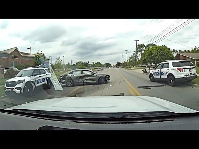 Wild Dashcam Video Shows Columbus Police Chase With 2 Teens in Stolen Hyundai