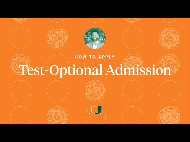 How to Apply: Test-Optional Admission