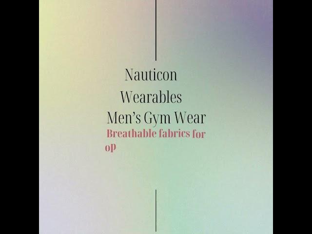 Workout Outfits For Men's Online Store-Nauticon Wearables