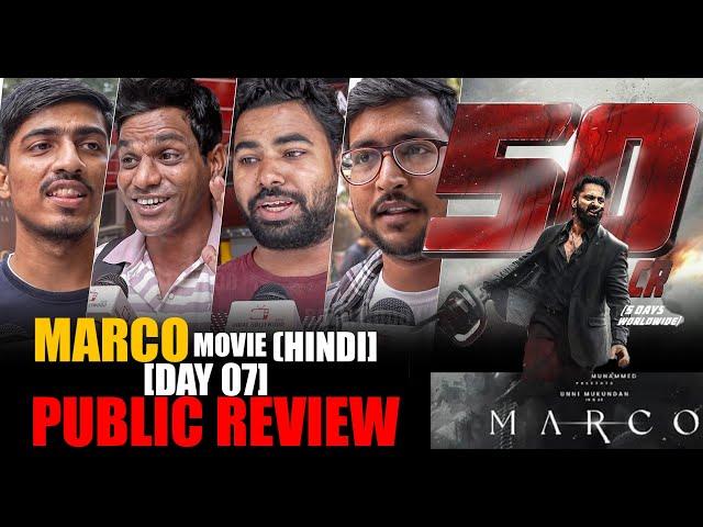 Marco Movie Hindi Honest Public Review | Day 07 | Unni Mukundan, Kabir Duhan Singh