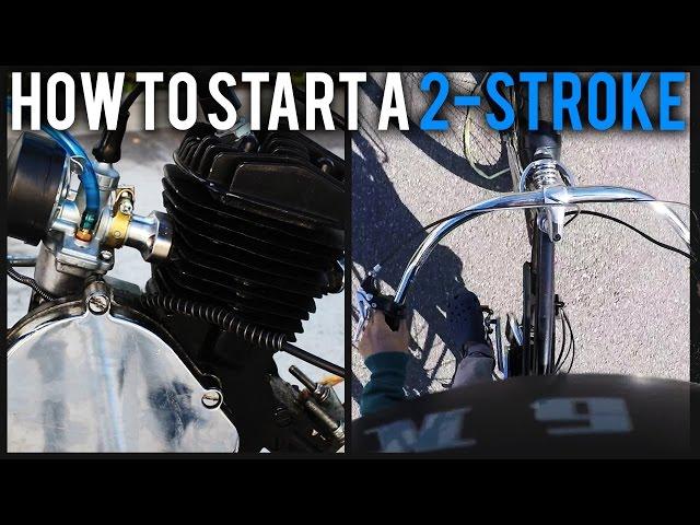 How to Start a 2-Stroke Motorized Bicycle