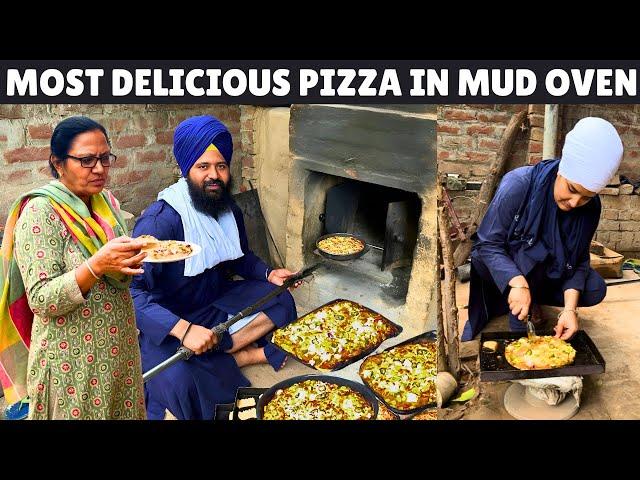 Our Best Pizza Till Date | ਪਿੰਡ ਵਿੱਚ ਭੱਠੀ ਤੇ ਬਣਾਇਆ ਪੀਜ਼ਾ