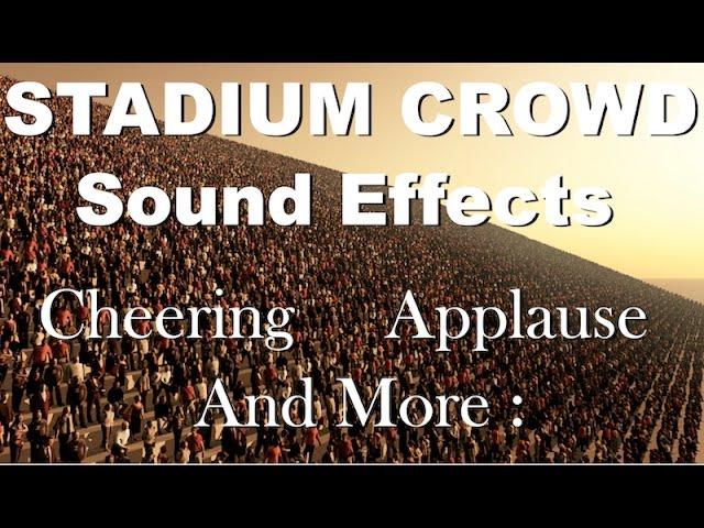 Stadium Crowd Sound Effects | One Hour | HQ