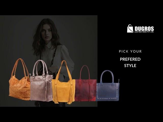 Leather Shoppers - Celebrate Style and Elegance Along with Convenience