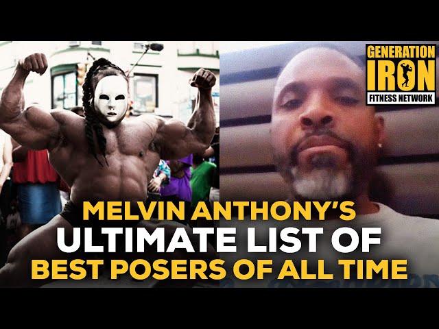 Melvin Anthony: The Ultimate List Of The Best Bodybuilding Posers Of All Time