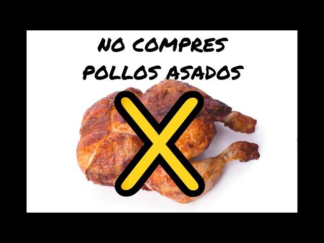 NO COMPRARÁS MÁS POLLOS ASADOS, RECETA FÁCIL, POLLO JUGOSO Y SABROSO