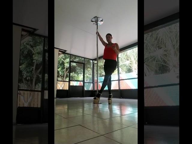 How To POLE DANCE: POLE WALK (TuToRiAL) - Pole Dance For Beginners