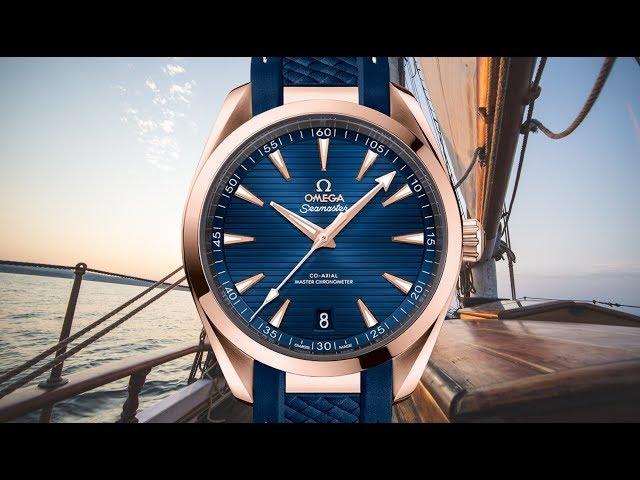 BEST GOLD OMEGA: Omega Seamaster Aqua Terra Sedna Gold