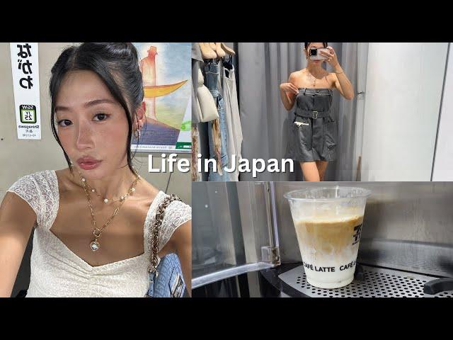 LIVING IN JAPAN | shopping in Tokyo, Don Quijote shopping, museum date, classroom-themed izakaya!