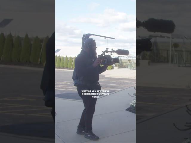 Establishing trust and connection is key! #weddingfilmmaker #weddingvideography