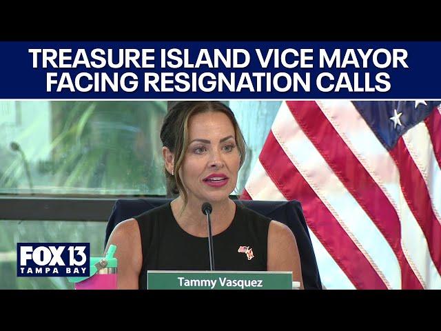 Calls for Treasure Island Vice Mayor to resign