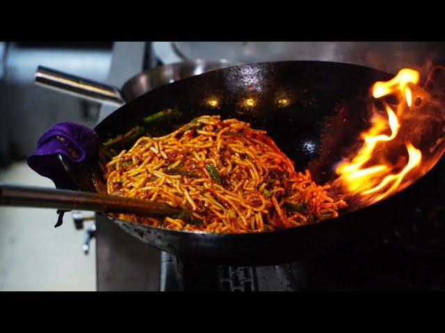 No. 1 in Chinese pasta! A collection of three different flavors of fried noodles! Chinese Food!