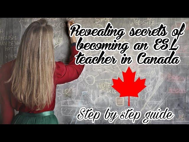 Wondering How to Teach ESL in Canada? Uncover the Secrets to Becoming a Certified TESL Teacher!