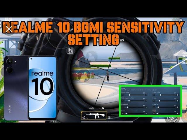 REALME 10 PUBG mobile sensitivity settings | PUBG mobile graphics settings /BGMI &PUBG