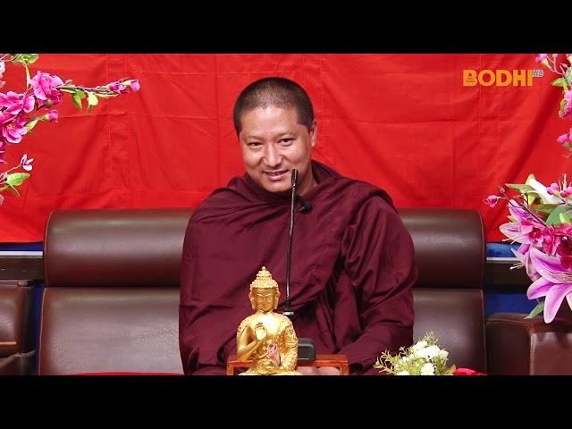 Bodhi TV : Dharma Desana in Nepalbhasha : Bhikkhu Panyasar (01)