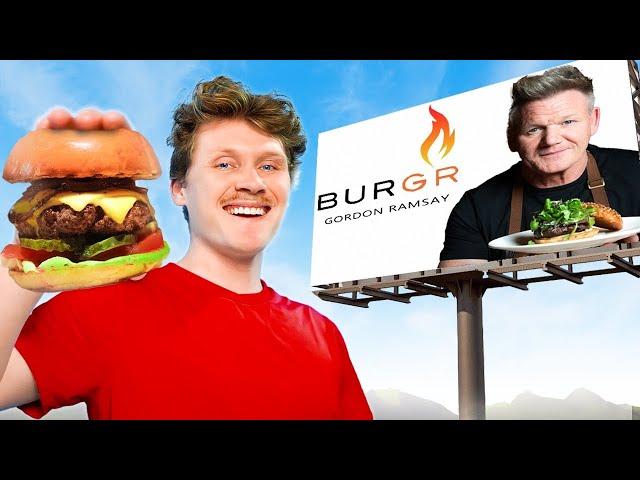 Eating at ONLY Celebrity Restaurants for 24 Hours!