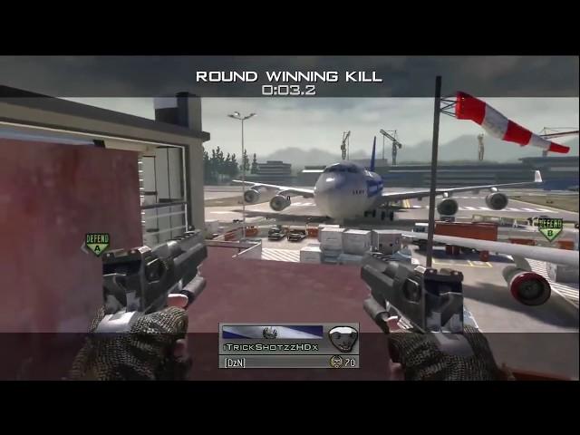 Best trickshot reaction ever! (MW2)