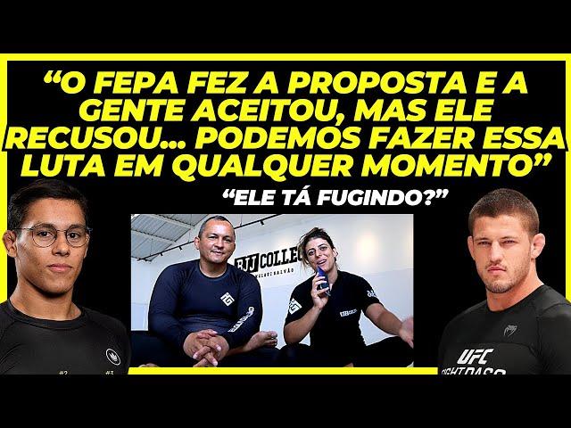 MICA VS MEREGALI - MELQUI GALVÃO FALA QUE MICA QUER ESSA LUTA