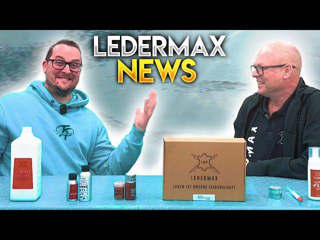 Ledermax News, Produktentwicklungen und eine GROSSE ÜBERRASCHUNG mit Herwig Grabner