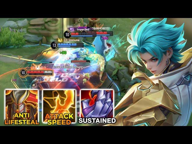 THIS IS REASON WHY YOU MUST USING THIS BUILD FOR ALLAIN CLASH LANE IN SOLO RANK!! | HONOR OF KINGS