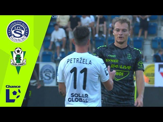 Chance Liga Highlights: 1. FC Slovácko vs. FK Jablonec 0:0 (7. kolo)