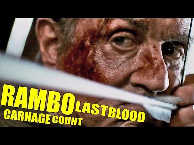 Rambo Last Blood (2019) Carnage Count