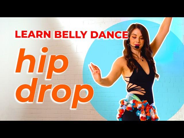 learn the most important #bellydance move ⭐️ THE HIP DROP!!