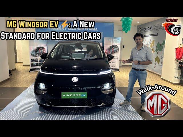 MG Windsor EV Walk-around: Is It Really Better Than the Nexon EV?