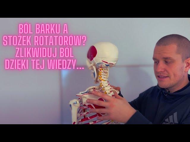 STOŻEK ROTATORÓW a ból barku. Jakie ma znaczenie i na co MUSISZ zwrócić uwagę??