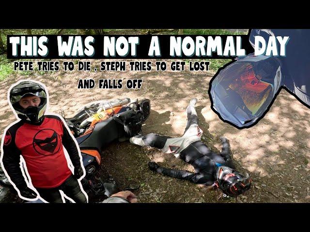Near death and falling over | CRF250 rally | Ktm 790 adventure | Aprilia Tuareg 660