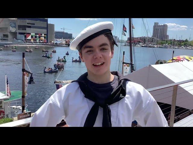 Maryland Fleet Week 2024 Aboard Civil War Ship Constellation in Baltimore (with Roy Wulf)