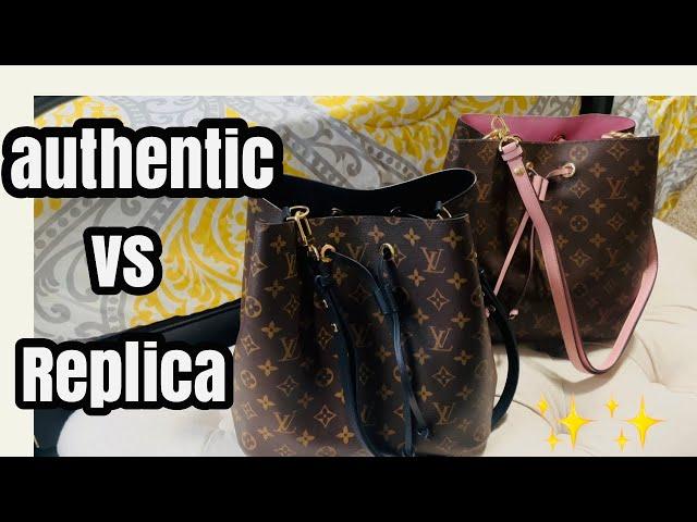 Louis Vuitton Neonoe Comparison Authentic vs Dhgate Replica