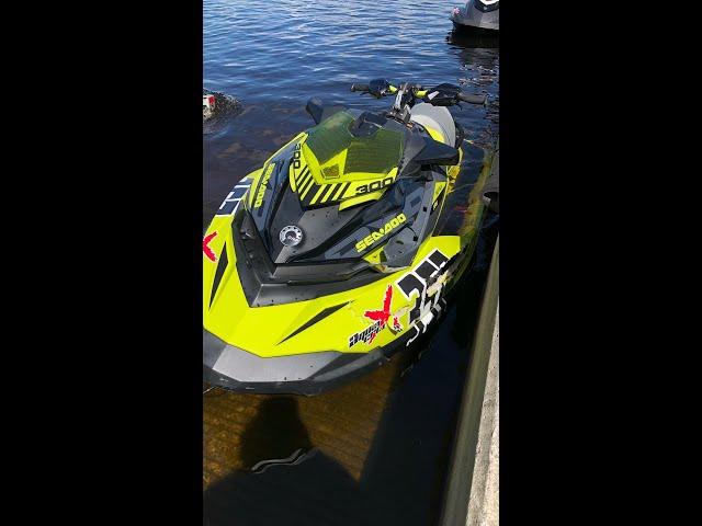 Worst Jet Ski Racing CRASH in PWC Parts Race Team history.  TOTALED SEADOO!!!