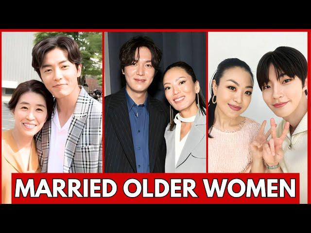 TOP 15 KOREAN ACTORS WHO GOT MARRIED OLDER WOMEN | TOP KOREAN ACTORS 2025 #kdrama