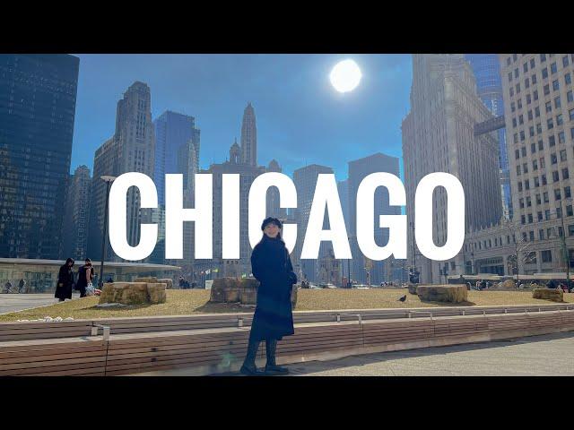 Chicago 시카고 여행 브이로그 Ep.1 | 건축물투어 | 아이스크림 박물관 | 밀레니엄파크 클라우드 게이트