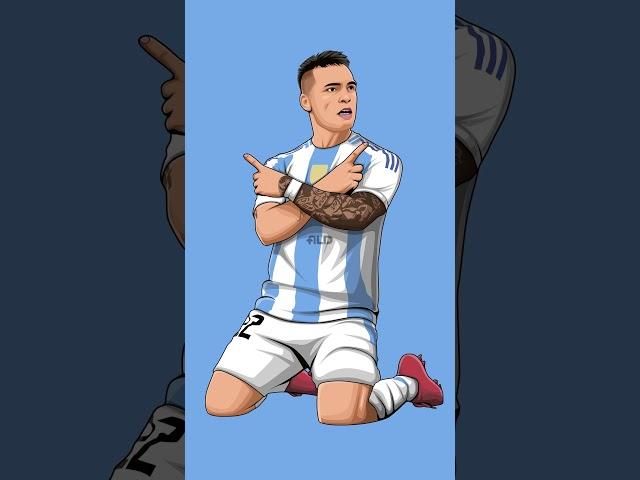 Lautaro Martinez #shorts #short #lautaromartínez #lautaro #argentina #art #illustration #football