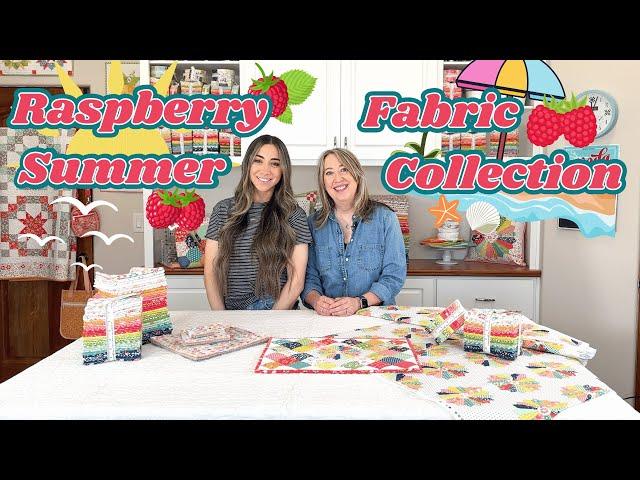 Raspberry Summer Fabric Collection Preview