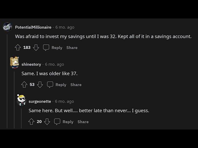 What was the worst financial decision you ever made? - Reddit Money Stories