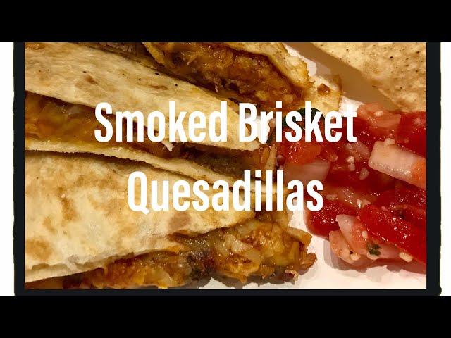 How to make Smoked Brisket Quesadillas - Blackstone Griddle - Everyday BBQ