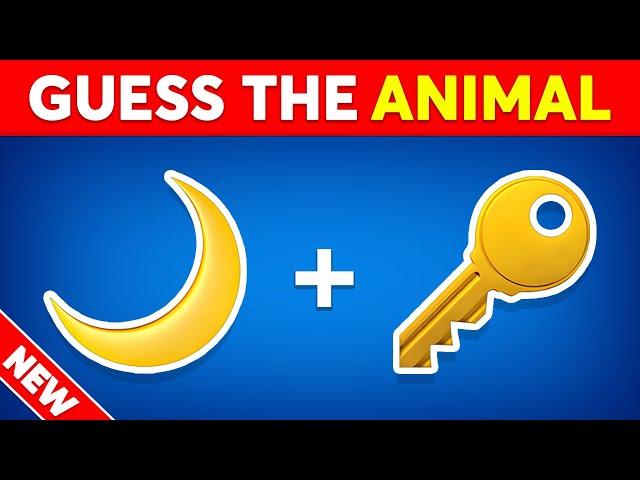 Guess the ANIMAL by Emoji?  Quiz Dino