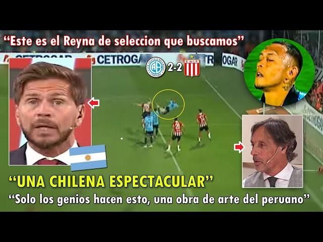 "UN GOL DESCOMUNAL" PERIODISTAS ARGENTINOS se RINDEN a GOLAZO DE BRYAN REYNA con BELGRANO HOY