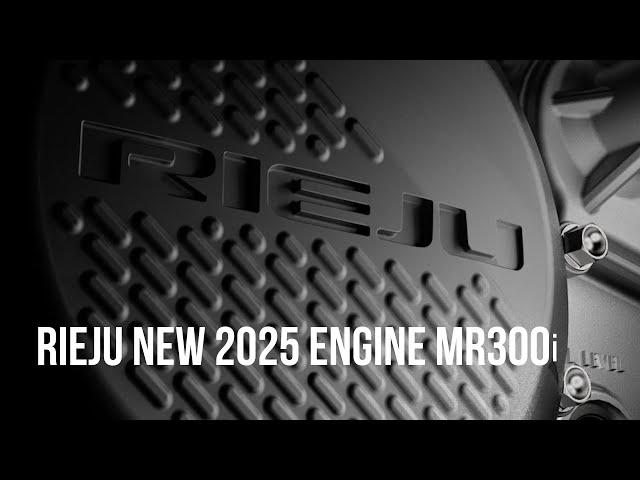 Teaser Rieju New 2025 Engine Mr300i