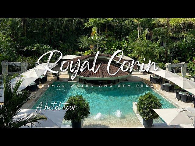 Must Visit Costa Rican Hotel w/ Hot Springs | Tour of The Royal Corin in La Fortuna 