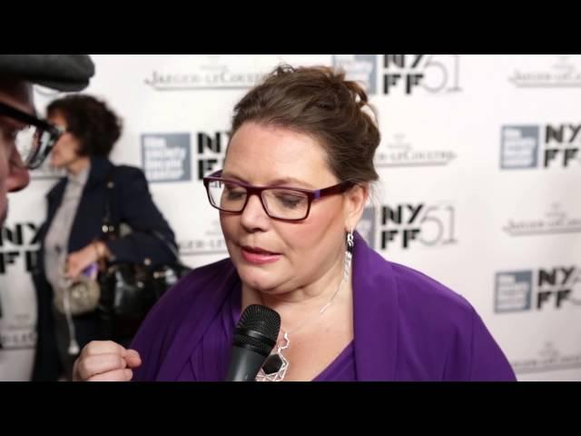 NYFF51: Joanna Scanlan | Ralph Fiennes Gala Tribute Red Carpet