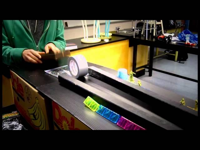 Physics 11 Rube Goldberg Project - The Boom