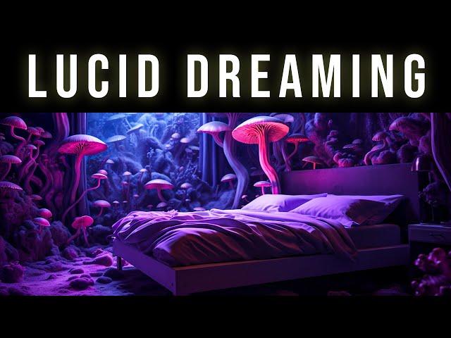 Enter REM Sleep & Induce Vivid Dreams | Lucid Dreaming Black Screen Binaural Beats Sleeping Music