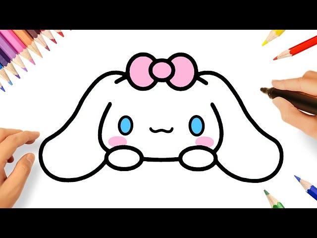 HOW TO DRAW CINNAMOROLL EASY 