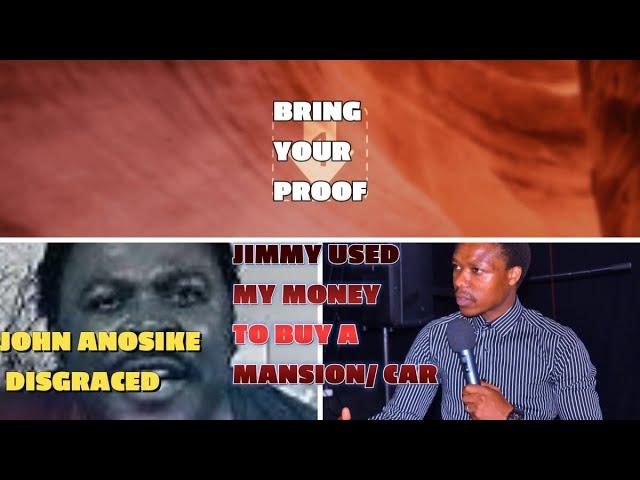 John Anosike fight dirty with apostle Jimmy /over 500 Rands/pledges money