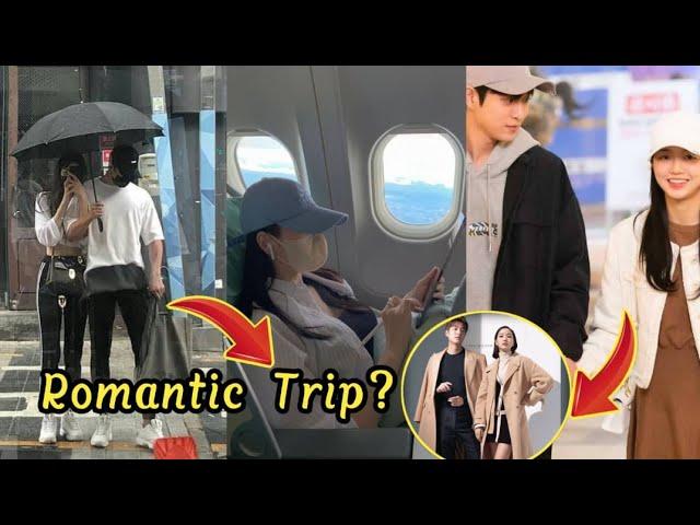 Lee Min Ho and Kim Go Run Arrived at the Airport amidst Dating & Wedding Rumors 