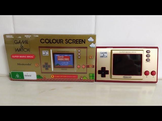 Super Mario Game & Watch first look